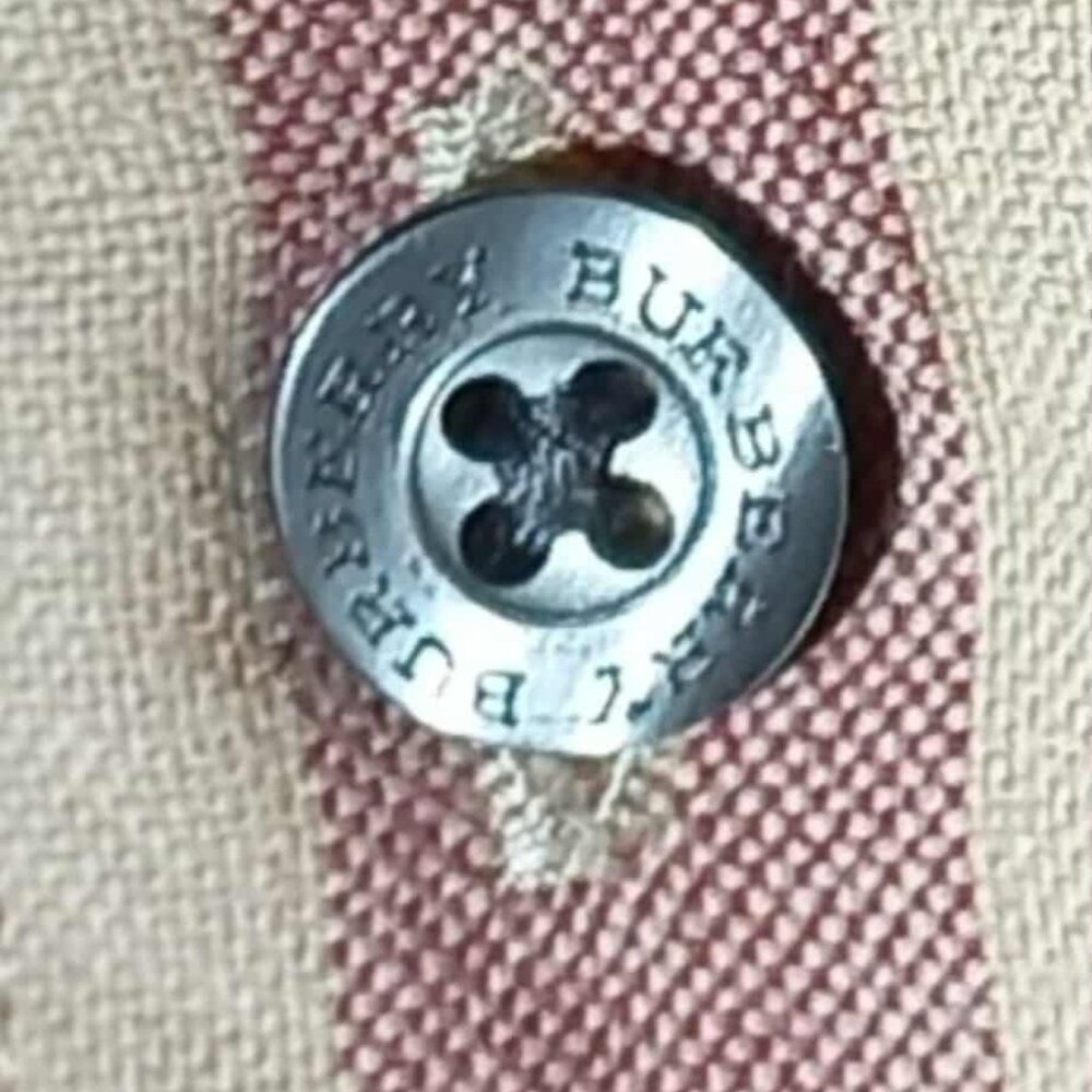 Burberry House Check 3/4 Sleeve Button-up Shirt